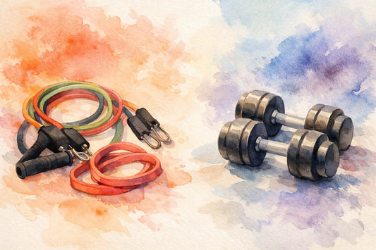 Resistance Bands vs Dumbbells: Which Wins?